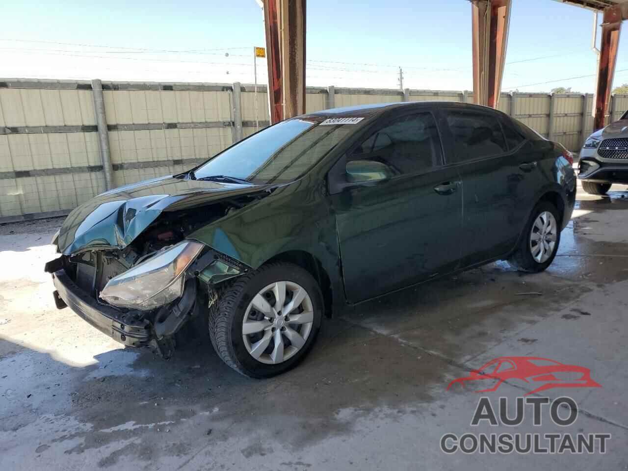 TOYOTA COROLLA 2016 - 2T1BURHE1GC644088