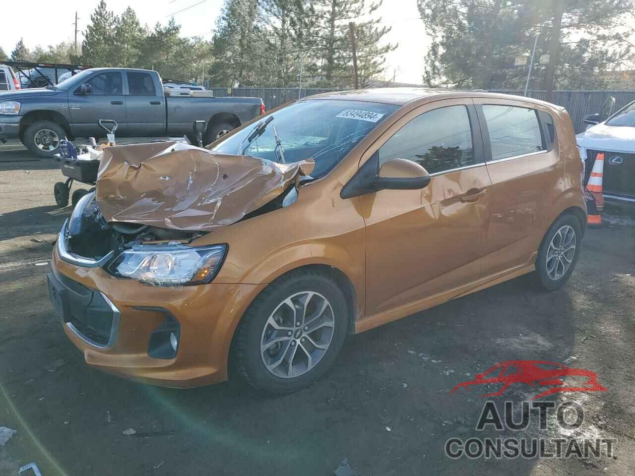 CHEVROLET SONIC 2017 - 1G1JD6SH9H4101260