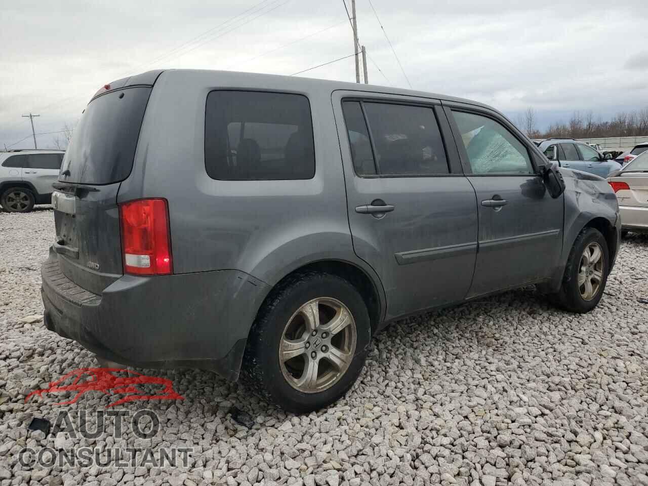 HONDA PILOT 2012 - 5FNYF4H6XCB029030