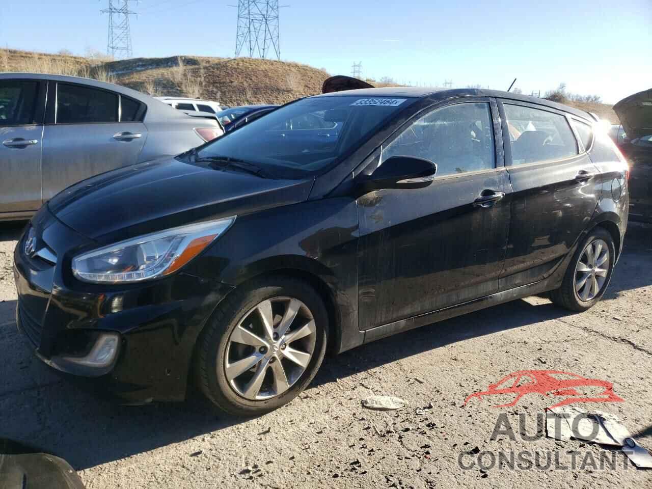 HYUNDAI ACCENT 2014 - KMHCU5AE8EU141922