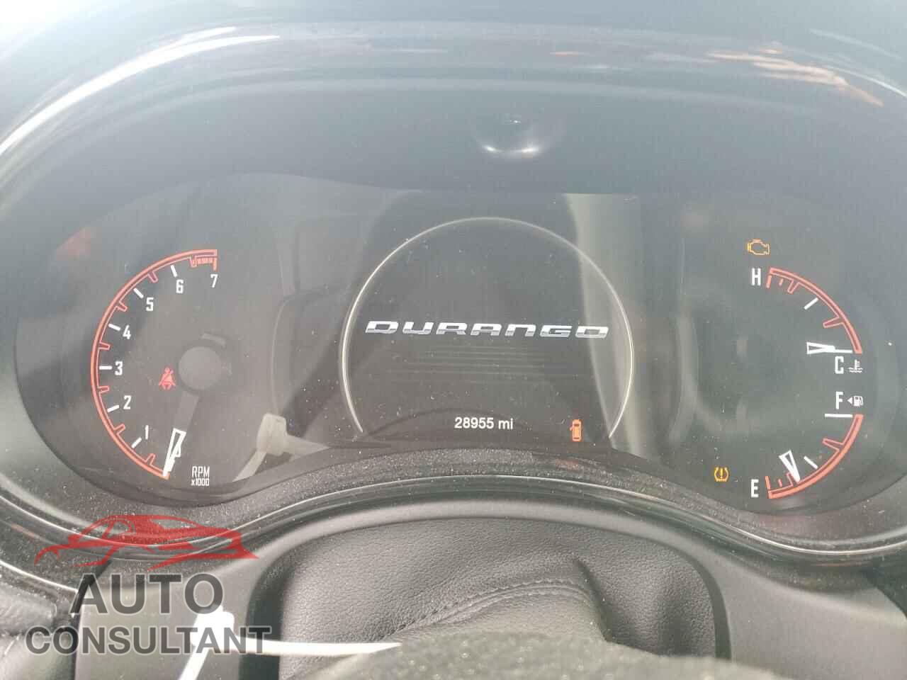 DODGE DURANGO 2022 - 1C4RDJAG5NC160751