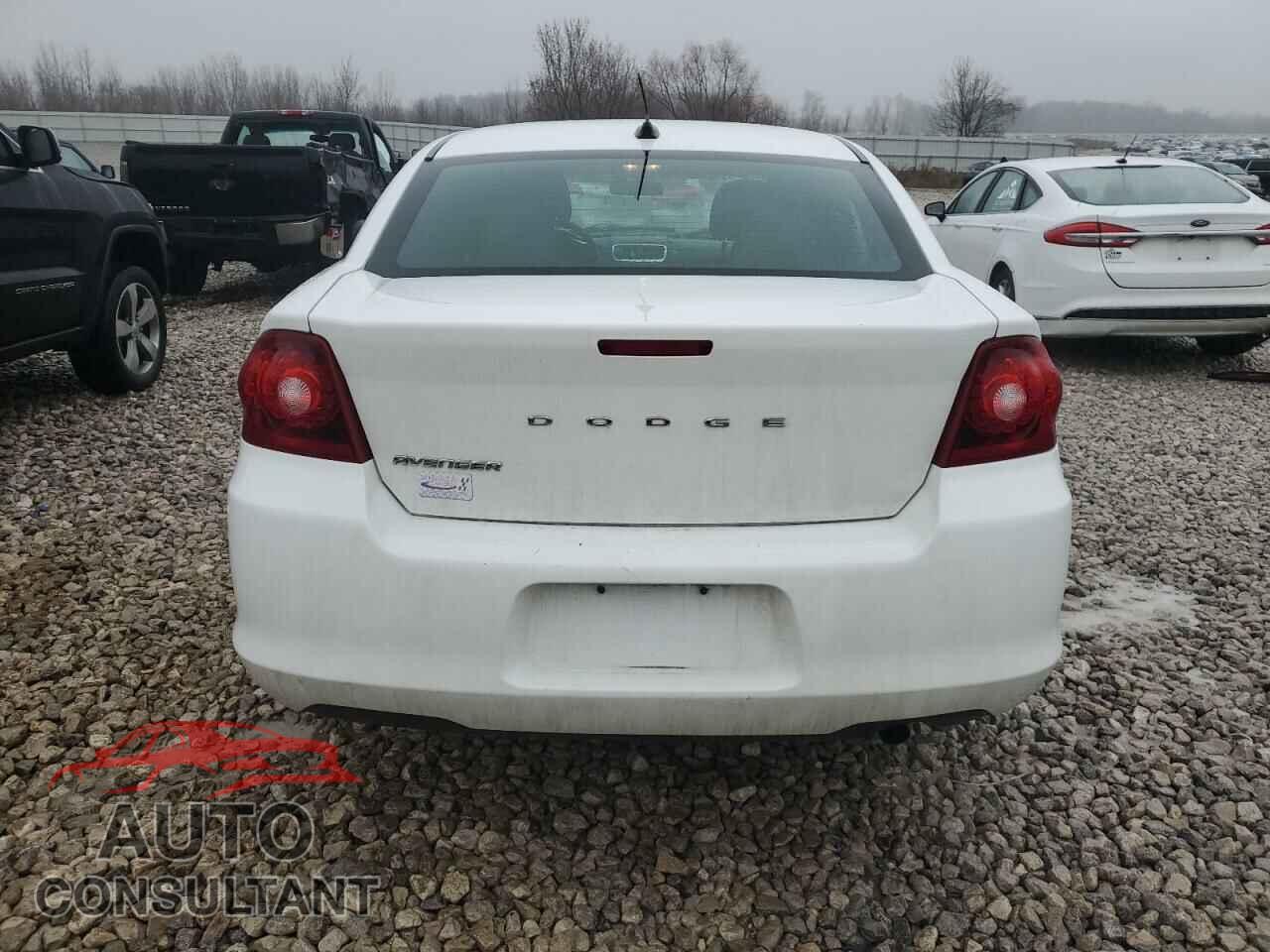 DODGE AVENGER 2012 - 1C3CDZAB3CN325825
