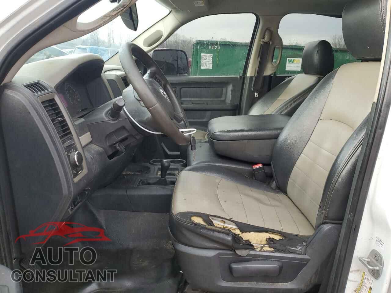 DODGE RAM 2500 2012 - 3C6TD5CTXCG298228