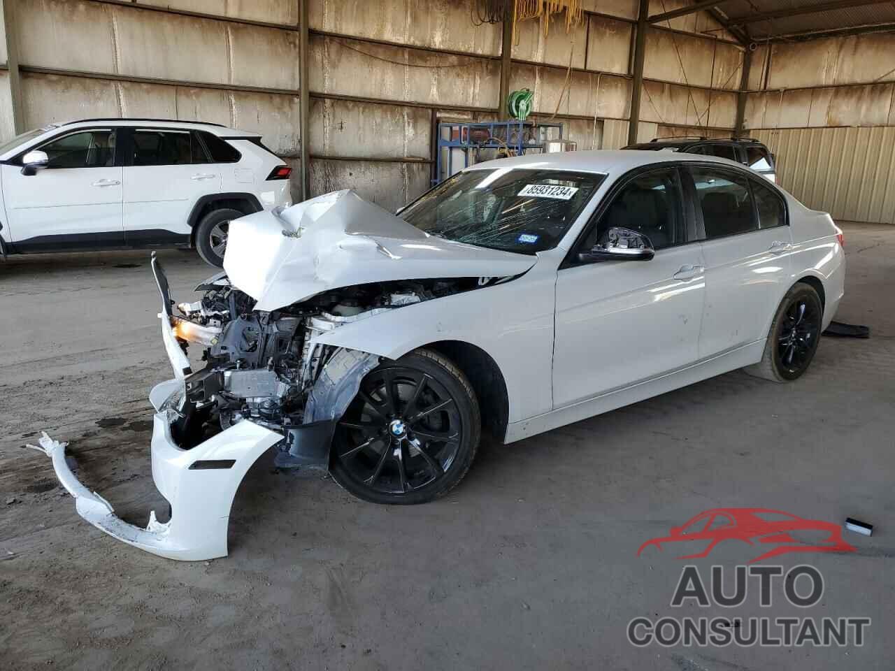 BMW 3 SERIES 2013 - WBA3B1C52DK129398