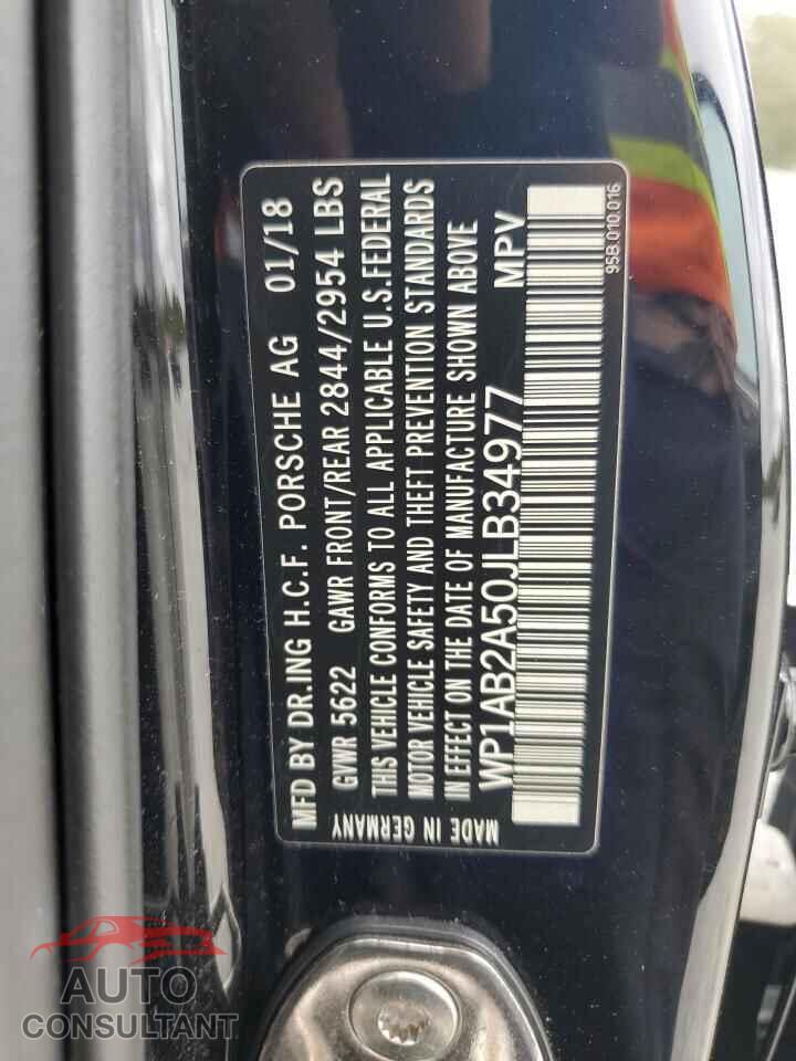 PORSCHE MACAN 2018 - WP1AB2A50JLB34977