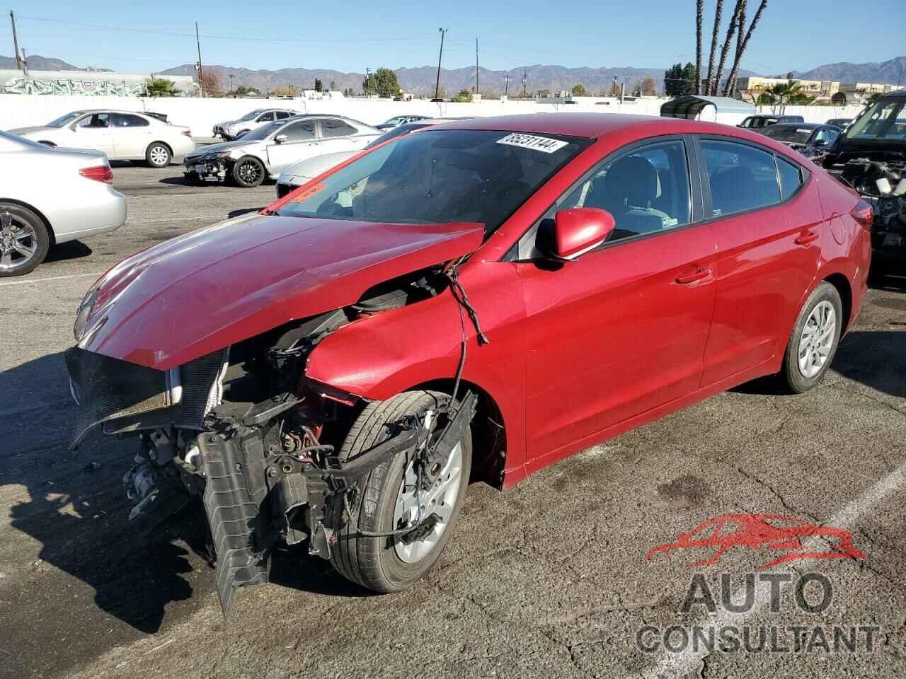 HYUNDAI ELANTRA 2019 - KMHD74LF3KU780183