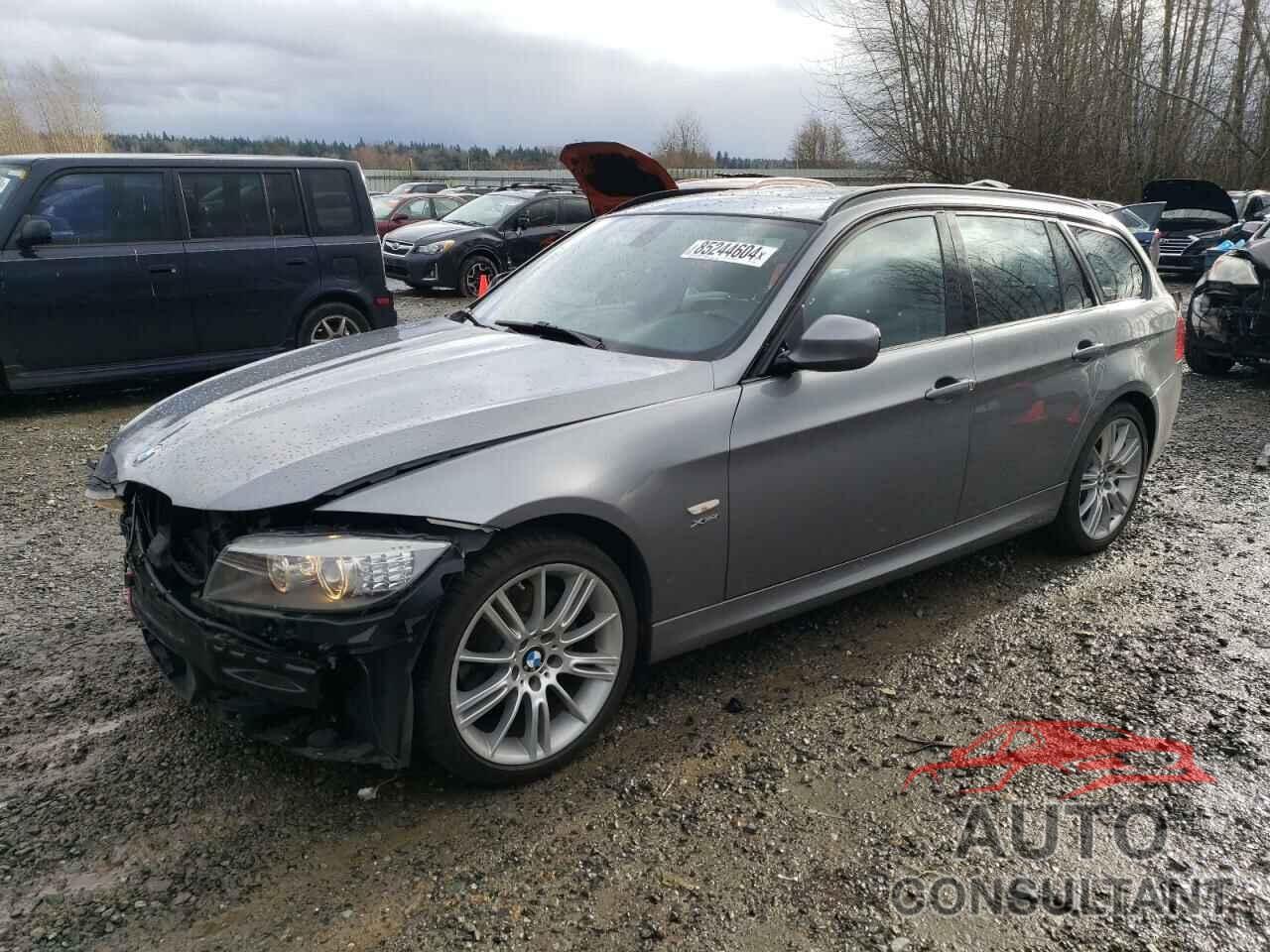 BMW 3 SERIES 2012 - WBAUU3C57CA543419