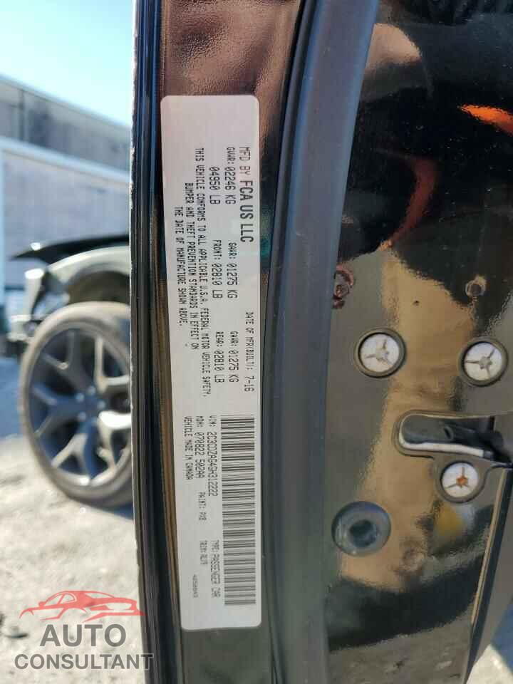 DODGE CHALLENGER 2016 - 2C3CDZAG4GH312222