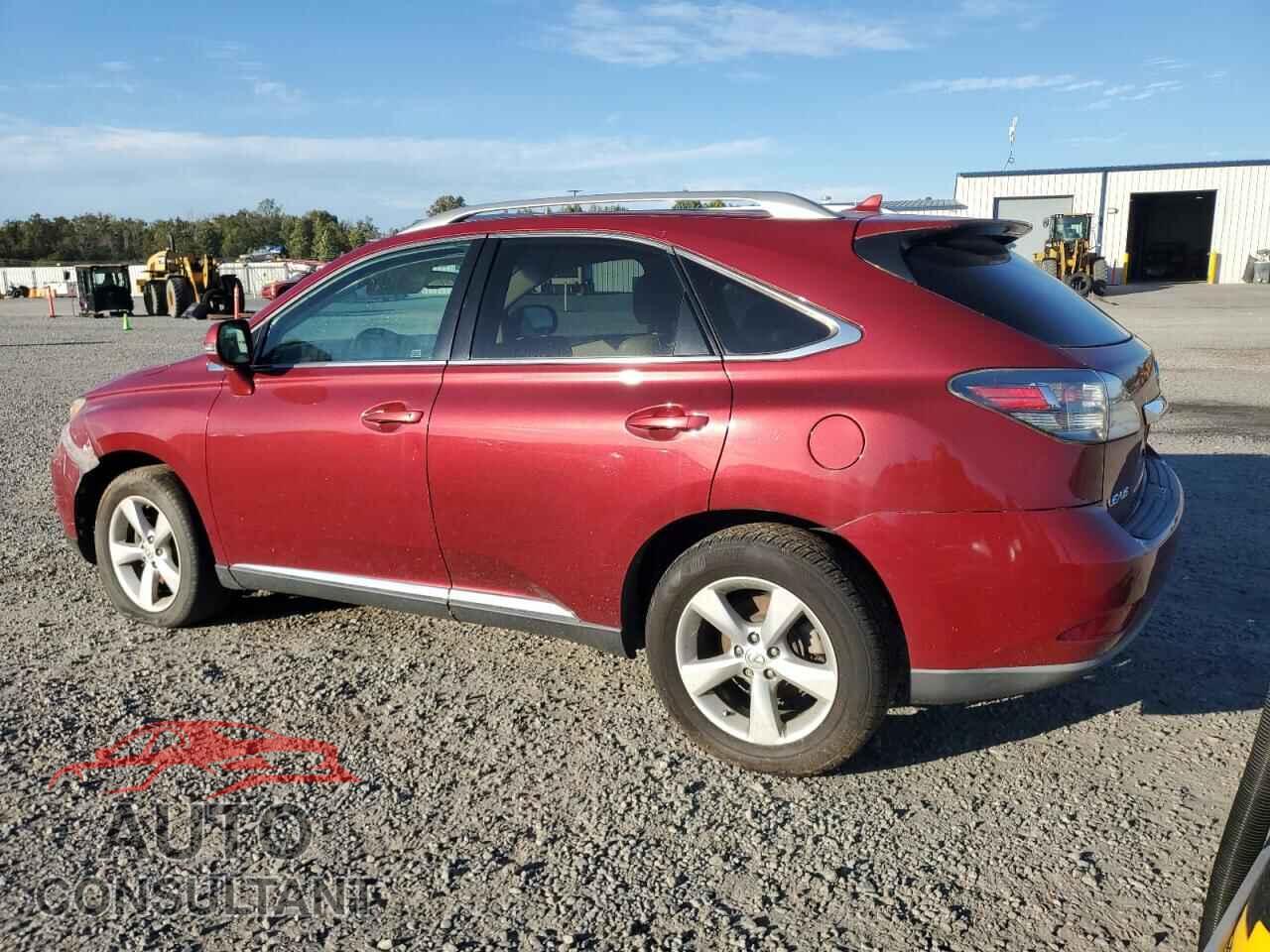 LEXUS RX350 2010 - 2T2BK1BA3AC010345