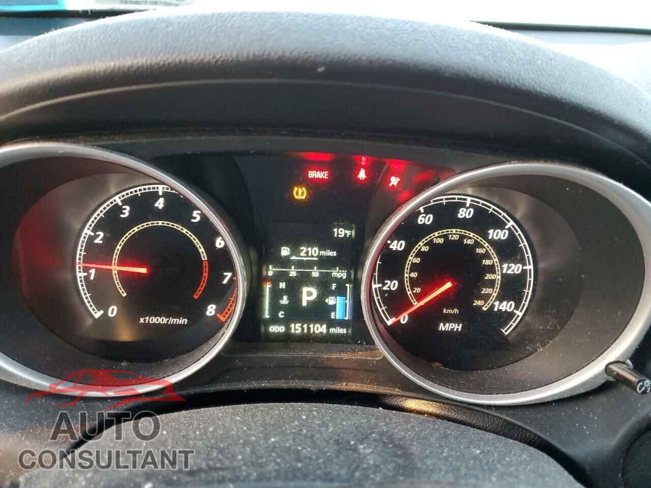 MITSUBISHI OUTLANDER 2014 - 4A4AR3AU9EE028010