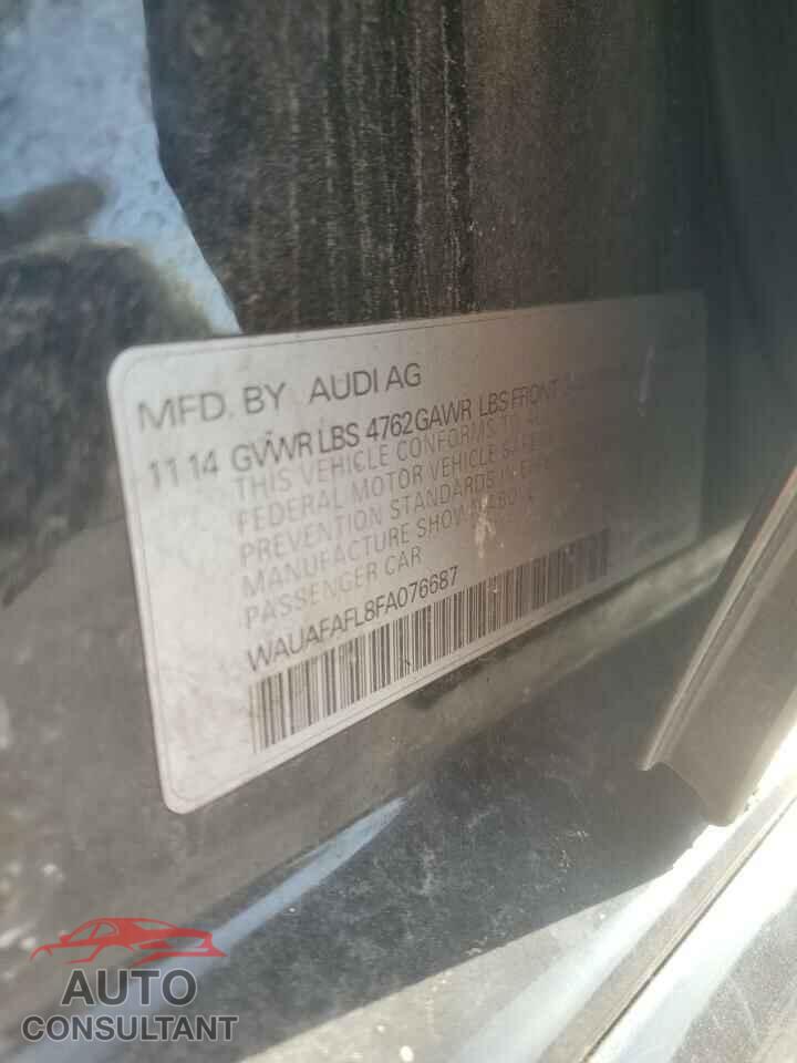 AUDI A4 2015 - WAUAFAFL8FA076687