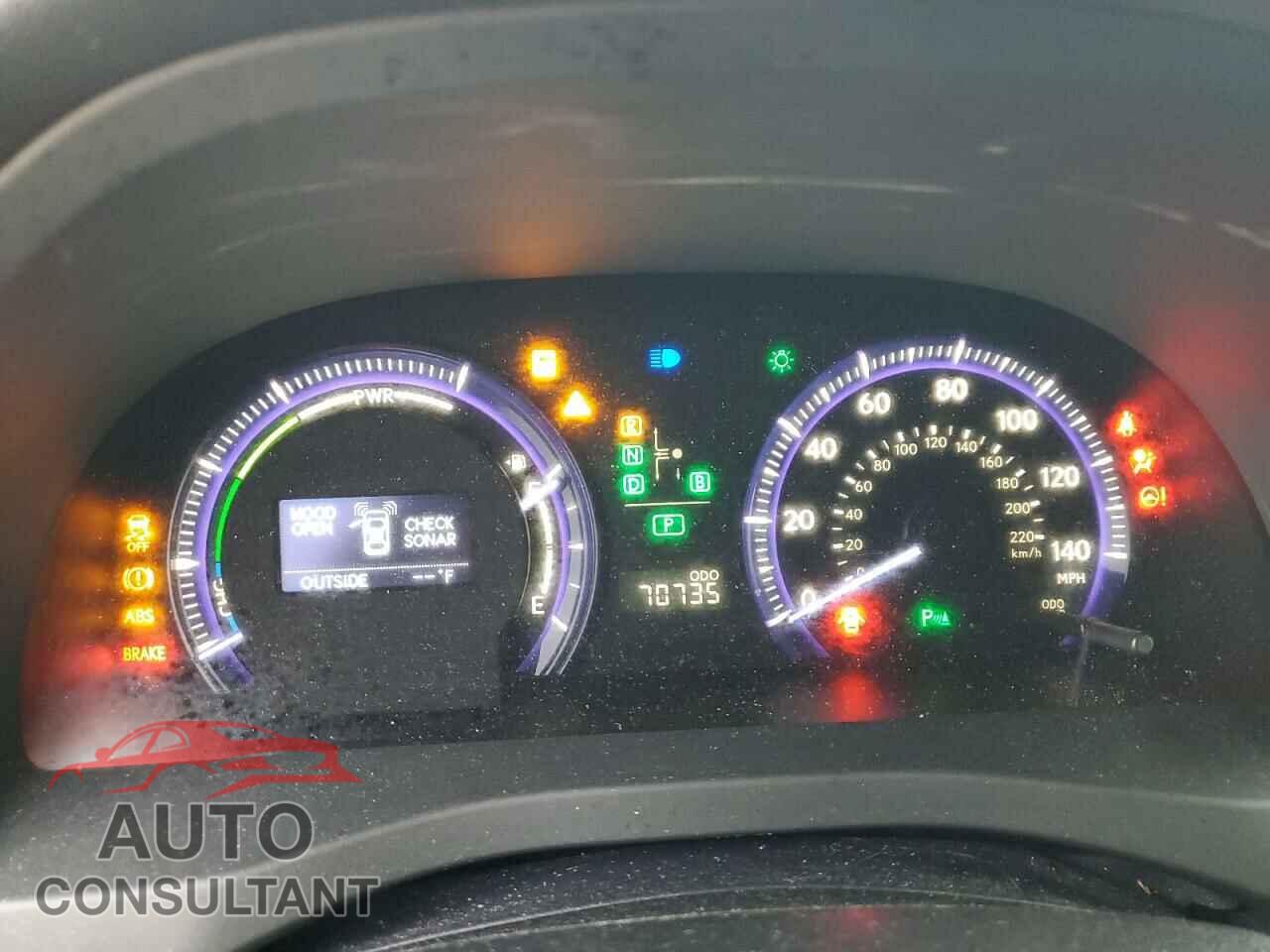 LEXUS HS 2010 - JTHBB1BA8A2020371