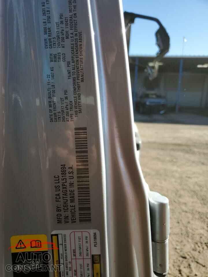 JEEP GLADIATOR 2023 - 1C6HJTAGXPL518694