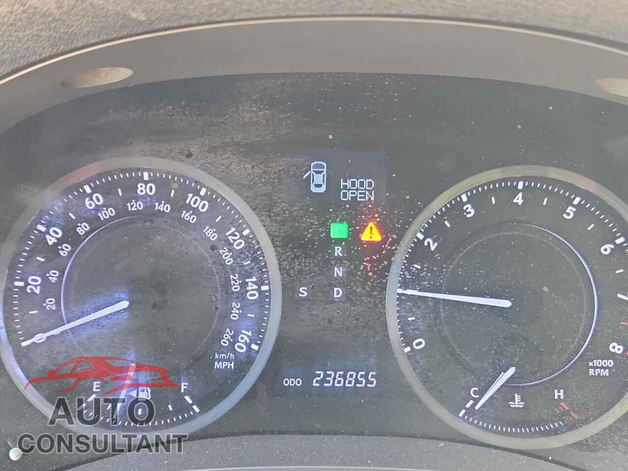 LEXUS IS 2012 - JTHFF2C20C2525746
