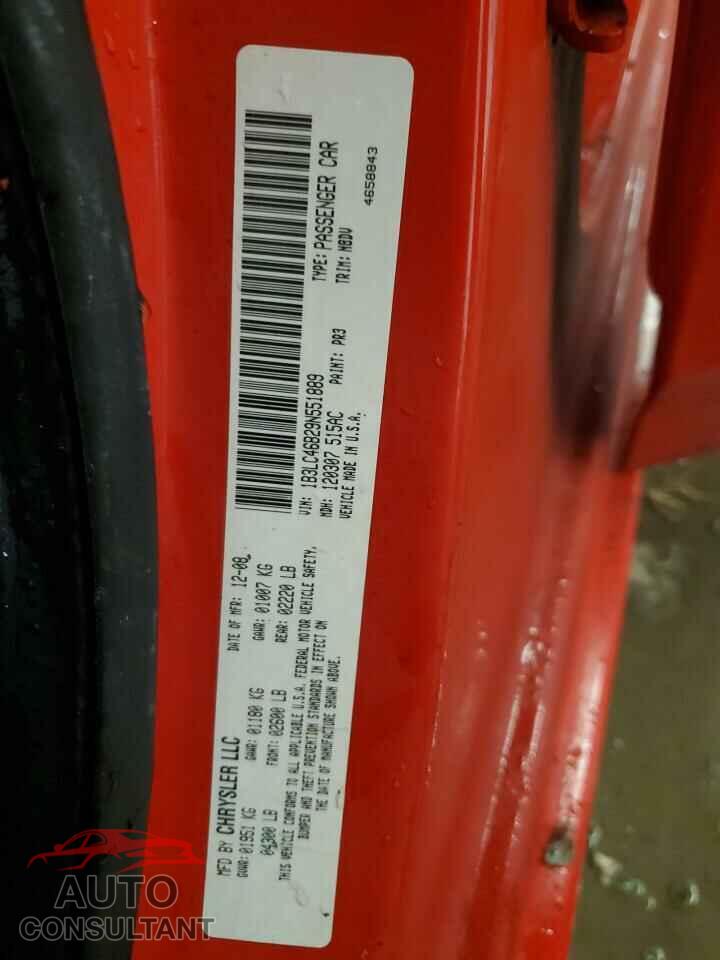 DODGE AVENGER 2009 - 1B3LC46B29N551889