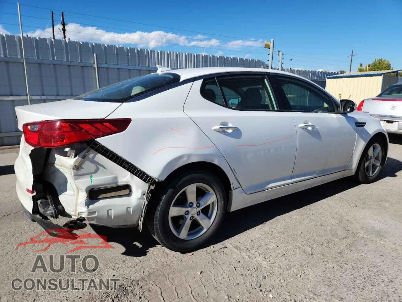 KIA OPTIMA 2014 - KNAGM4A77E5465050
