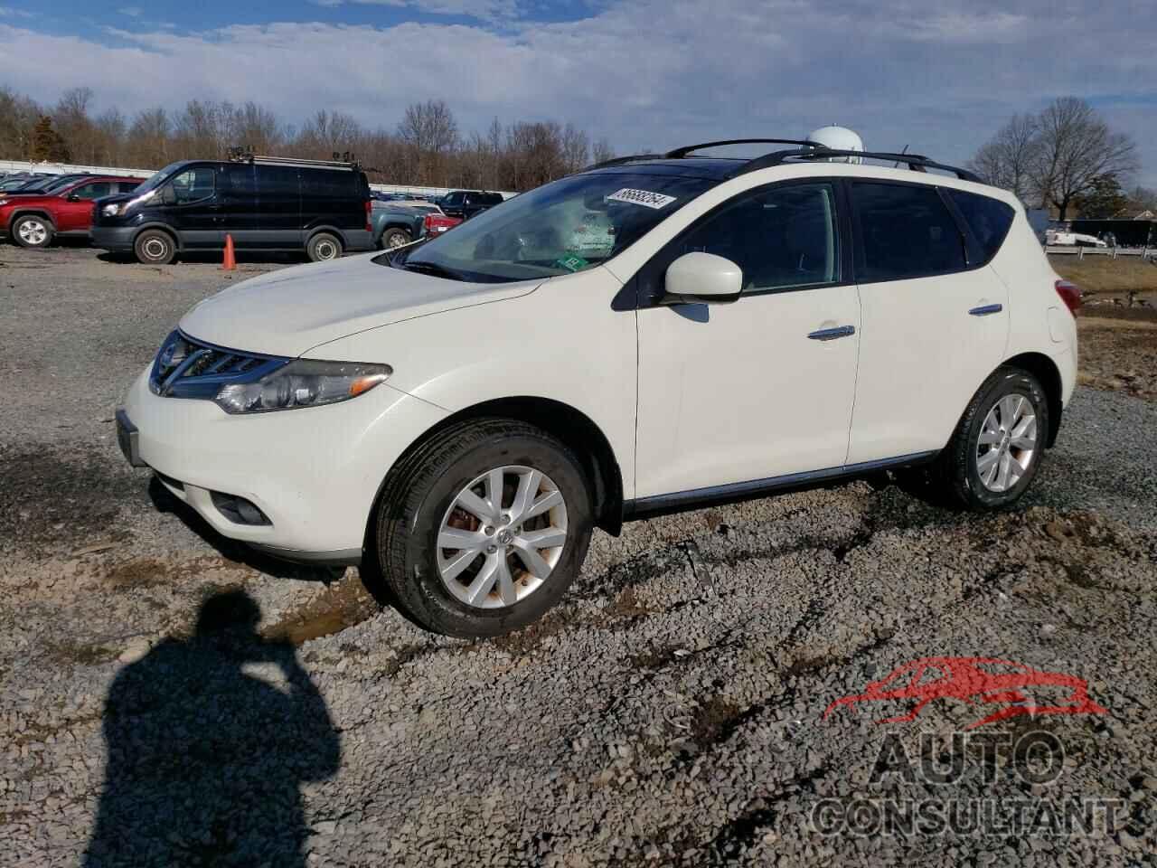 NISSAN MURANO 2011 - JN8AZ1MW1BW155630