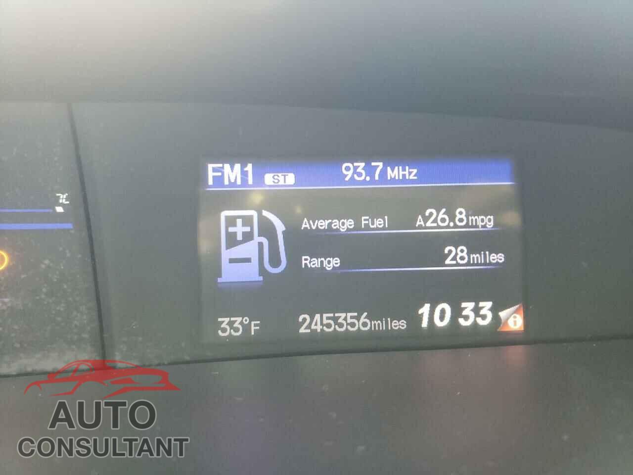 HONDA CIVIC 2013 - 19XFB2F88DE252475