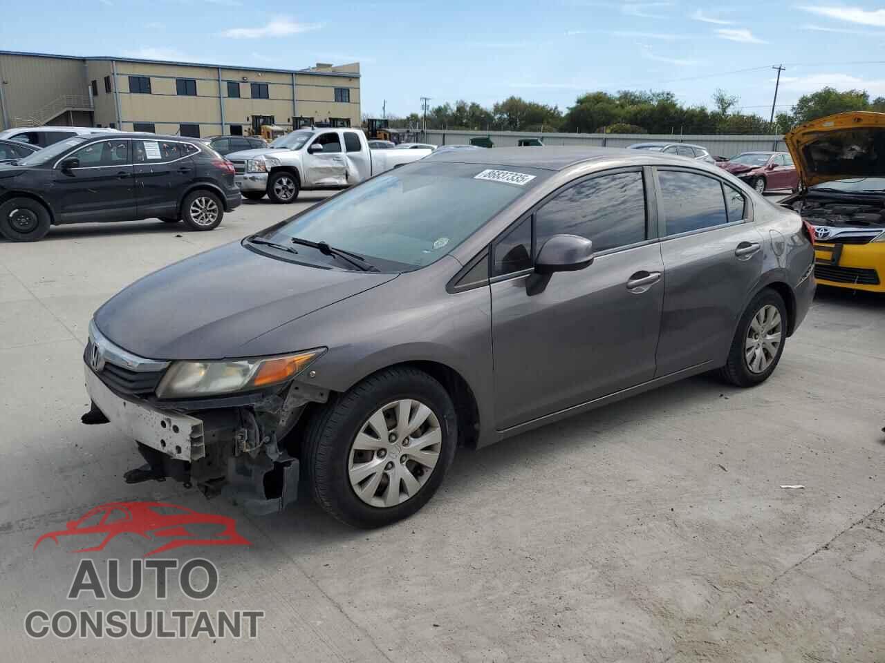 HONDA CIVIC 2012 - 19XFB2F55CE098165