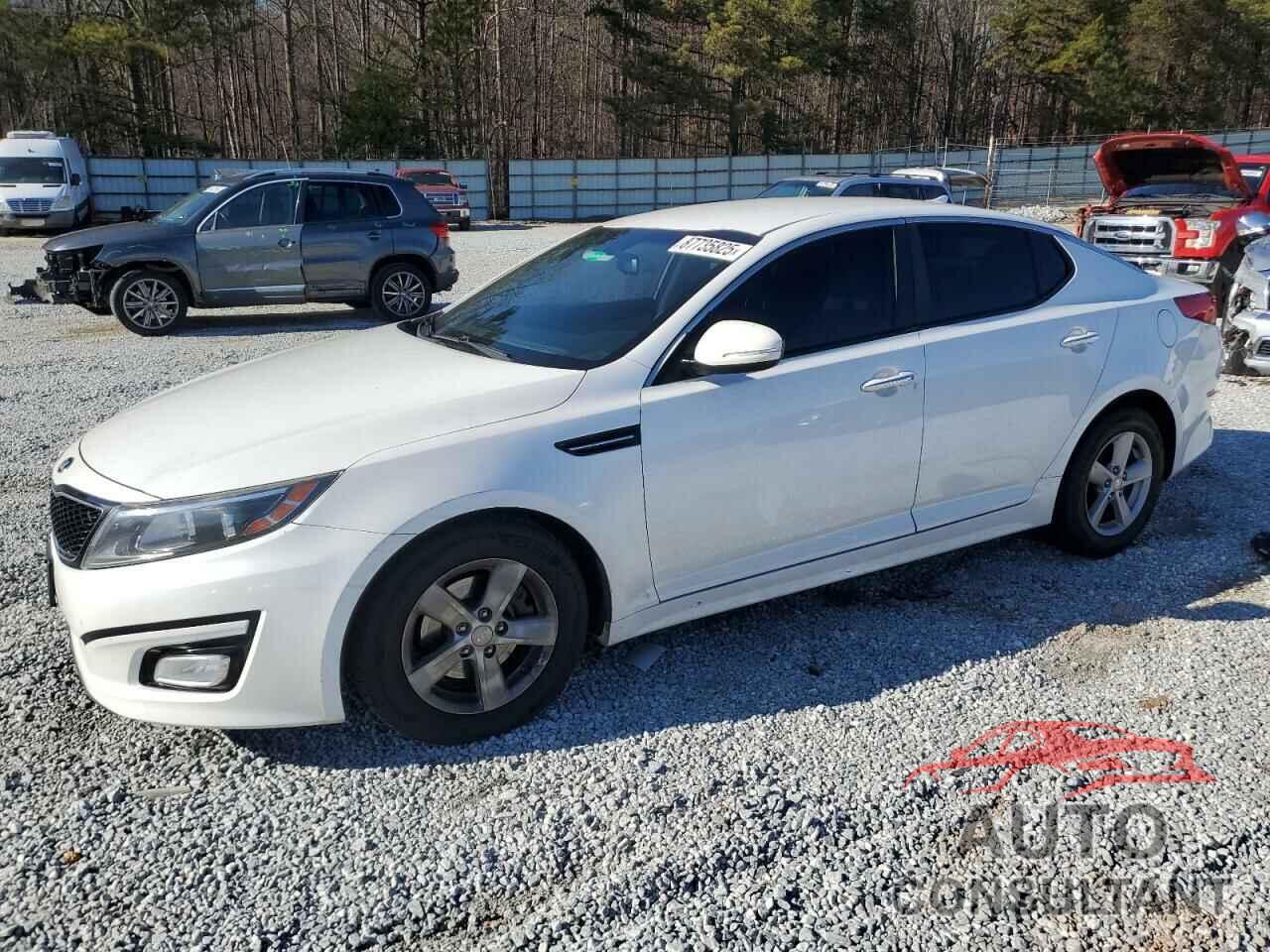 KIA OPTIMA 2015 - KNAGM4A73F5591262