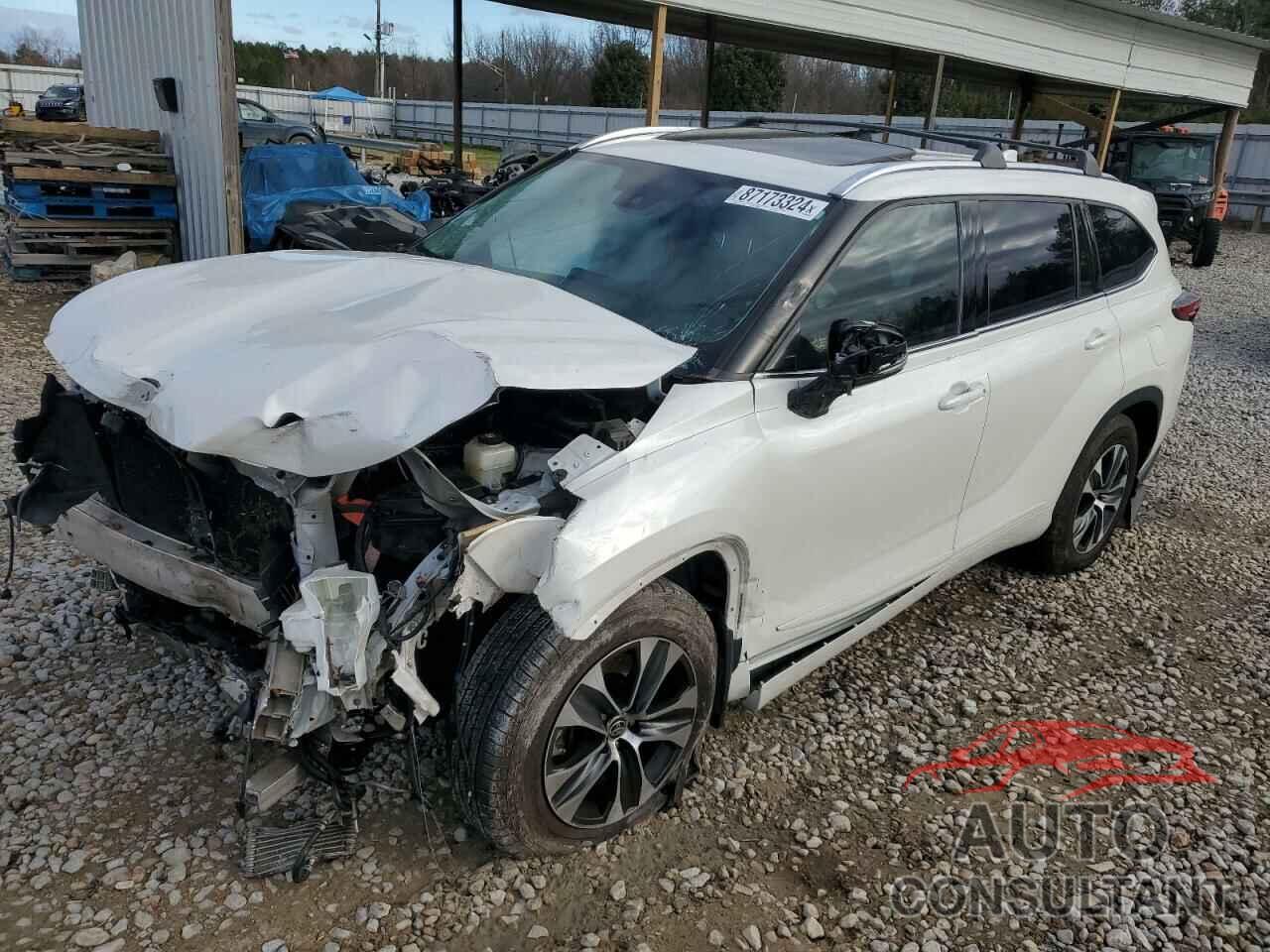 TOYOTA HIGHLANDER 2020 - 5TDGZRAH2LS502880