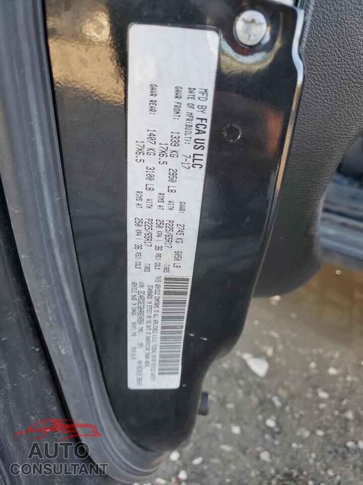 DODGE CARAVAN 2017 - 2C4RDGEG8HR824954