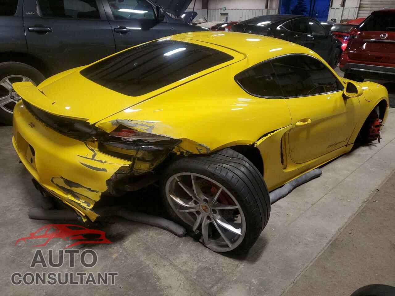 PORSCHE CAYMAN 2018 - WP0AB2A80JK279373