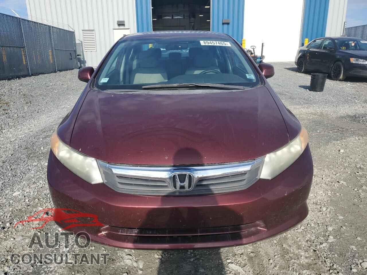 HONDA CIVIC 2012 - 2HGFB2F46CH026226