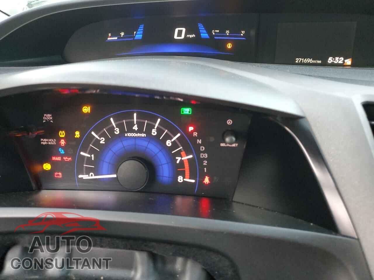 HONDA CIVIC 2012 - 2HGFB2F52CH596376