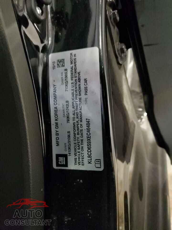 CHEVROLET SPARK 2014 - KL8CD6S9XEC464847