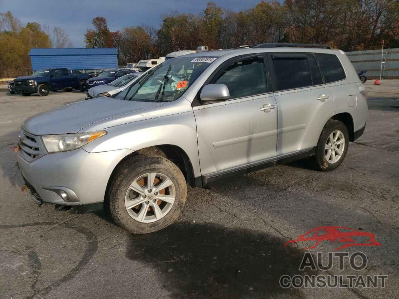 TOYOTA HIGHLANDER 2012 - 5TDBK3EH5CS164655