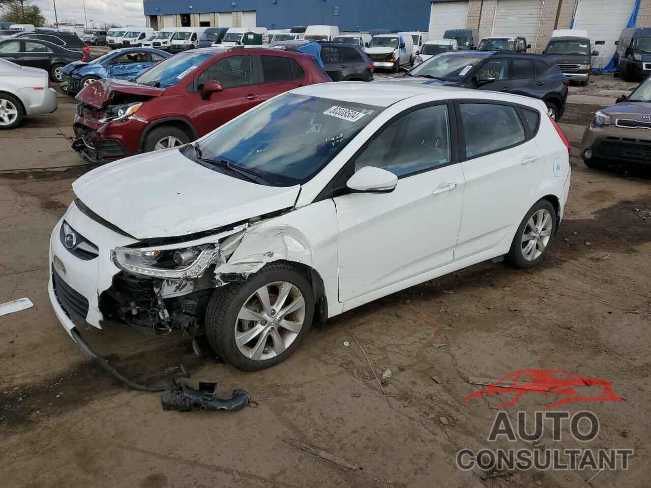 HYUNDAI ACCENT 2014 - KMHCU5AE1EU177130