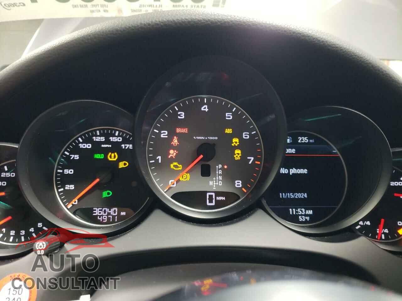 PORSCHE CAYENNE 2017 - WP1AB2A20HLA51565