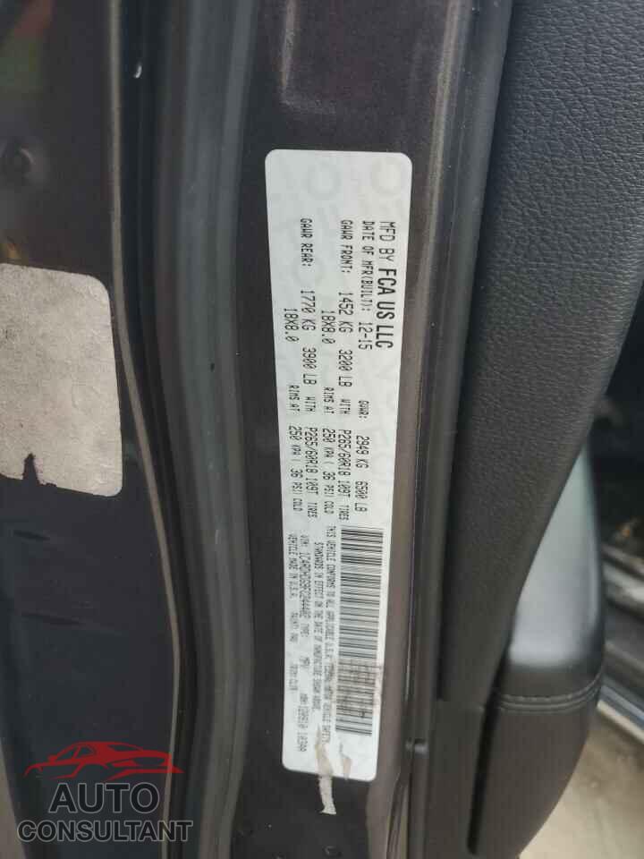 DODGE DURANGO 2015 - 1C4RDHDG9FC244402