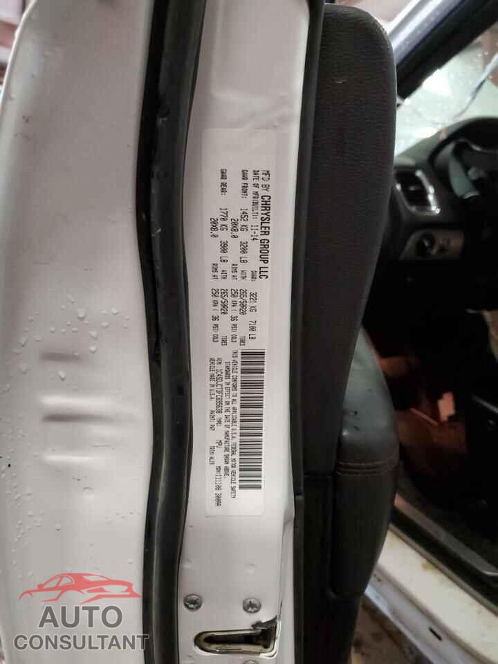 DODGE DURANGO 2015 - 1C4SDJCT3FC695638