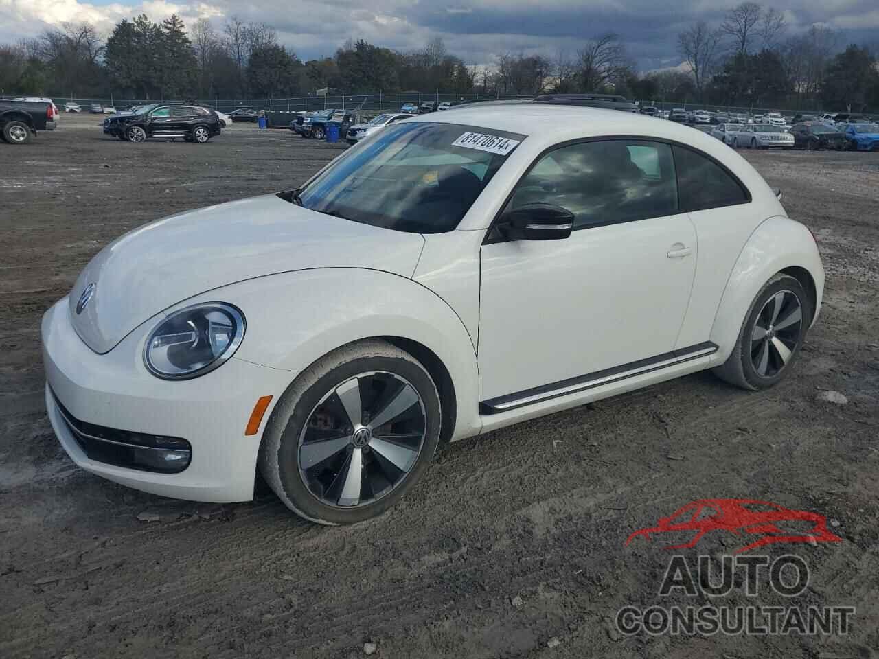 VOLKSWAGEN BEETLE 2012 - 3VWVA7AT6CM615588