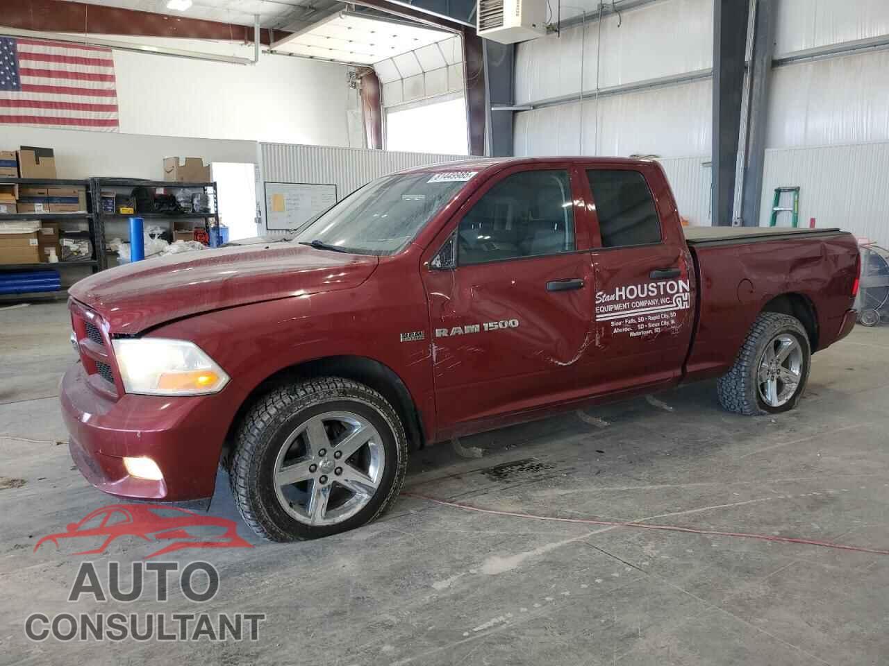 DODGE RAM 1500 2012 - 1C6RD7FT9CS345999