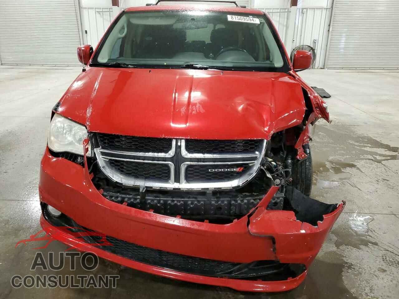 DODGE CARAVAN 2012 - 2C4RDGDG8CR321791