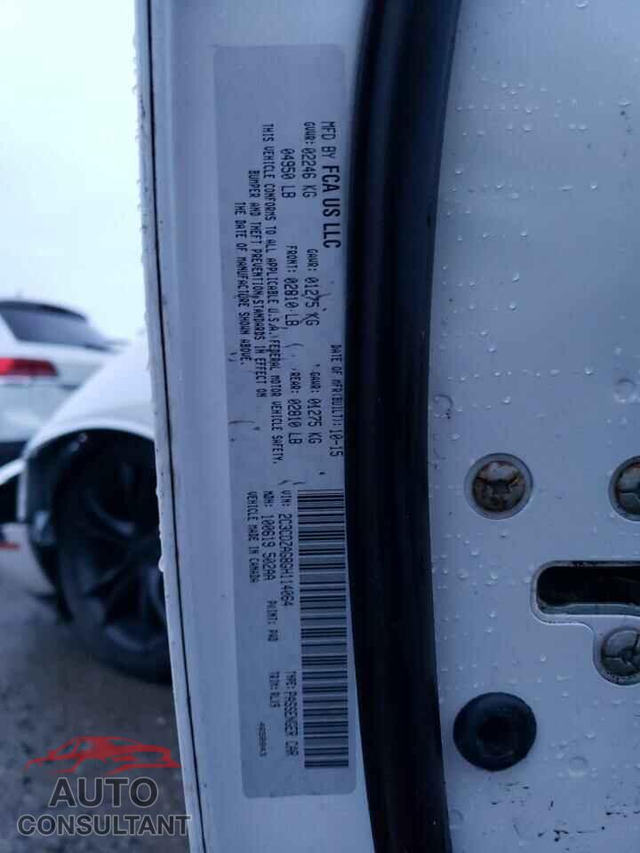 DODGE CHALLENGER 2016 - 2C3CDZAG8GH114064