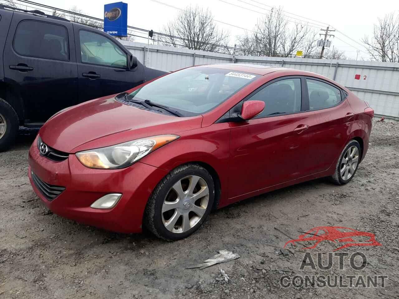 HYUNDAI ELANTRA 2012 - KMHDH4AE0CU217598