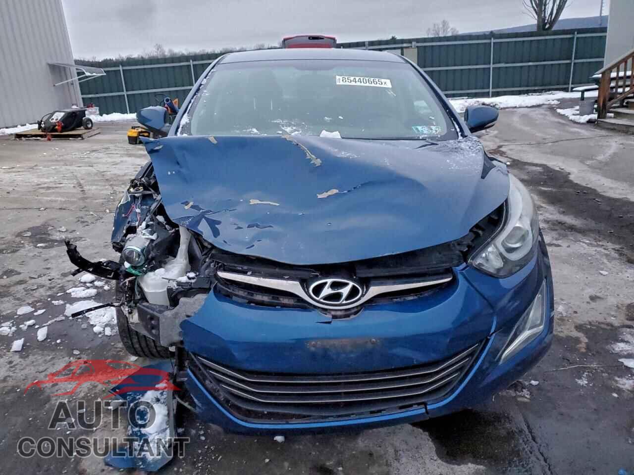 HYUNDAI ELANTRA 2014 - KMHDH4AE7EU036355