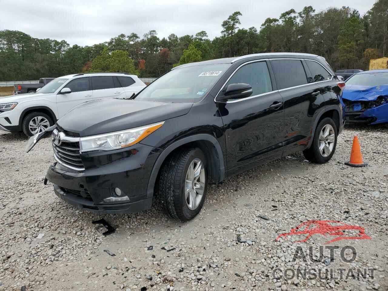 TOYOTA HIGHLANDER 2016 - 5TDYKRFH0GS184748