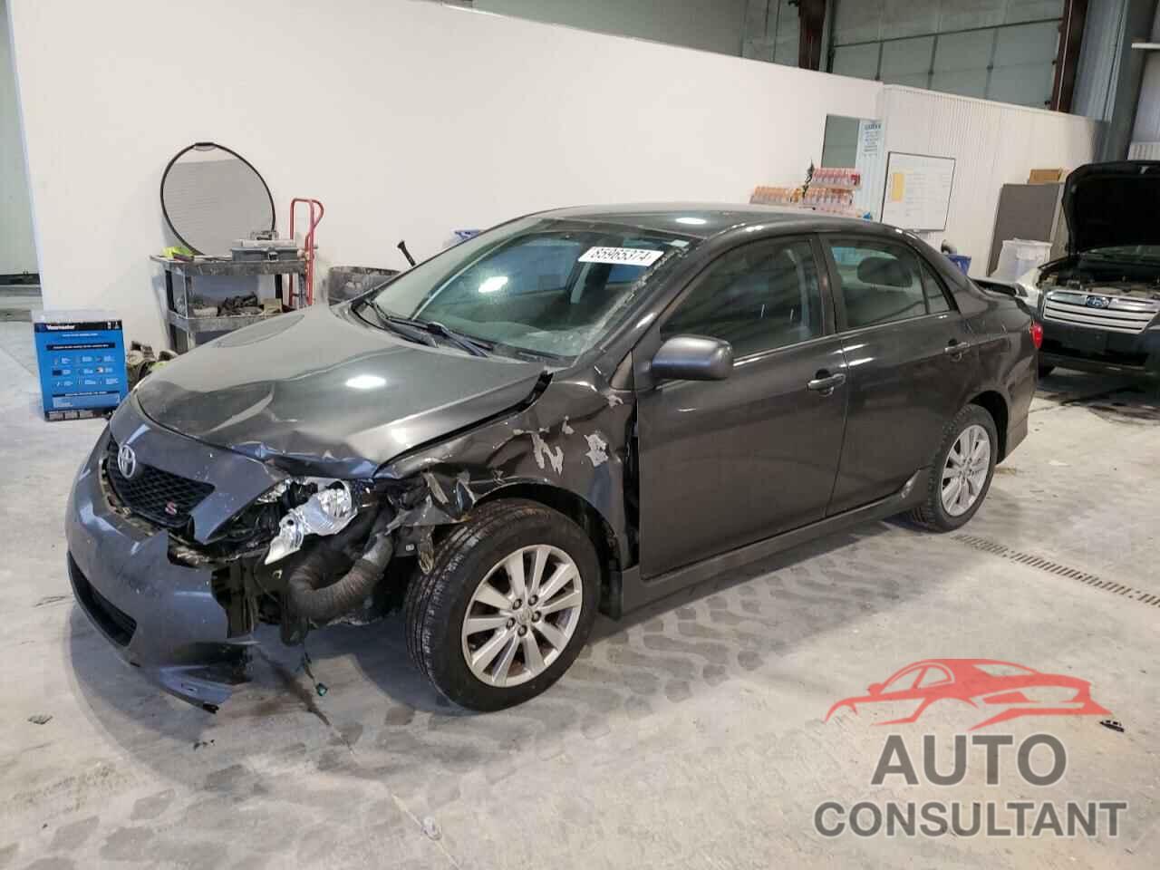 TOYOTA COROLLA 2009 - 1NXBU40E69Z122606