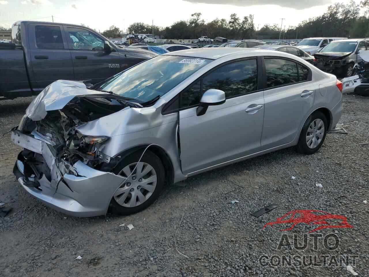 HONDA CIVIC 2012 - 19XFB2F54CE018712