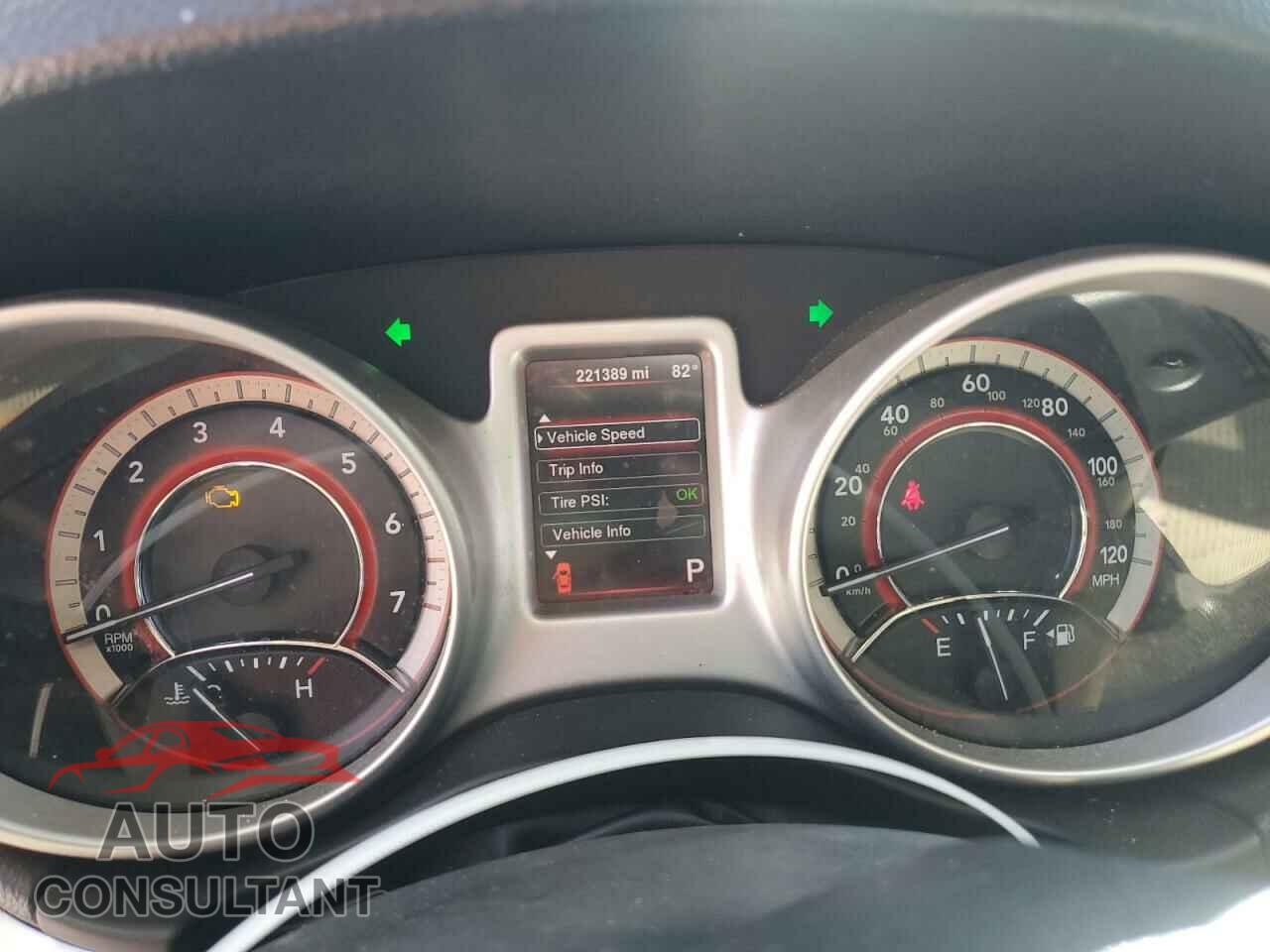 DODGE JOURNEY 2013 - 3C4PDCAB8DT734737