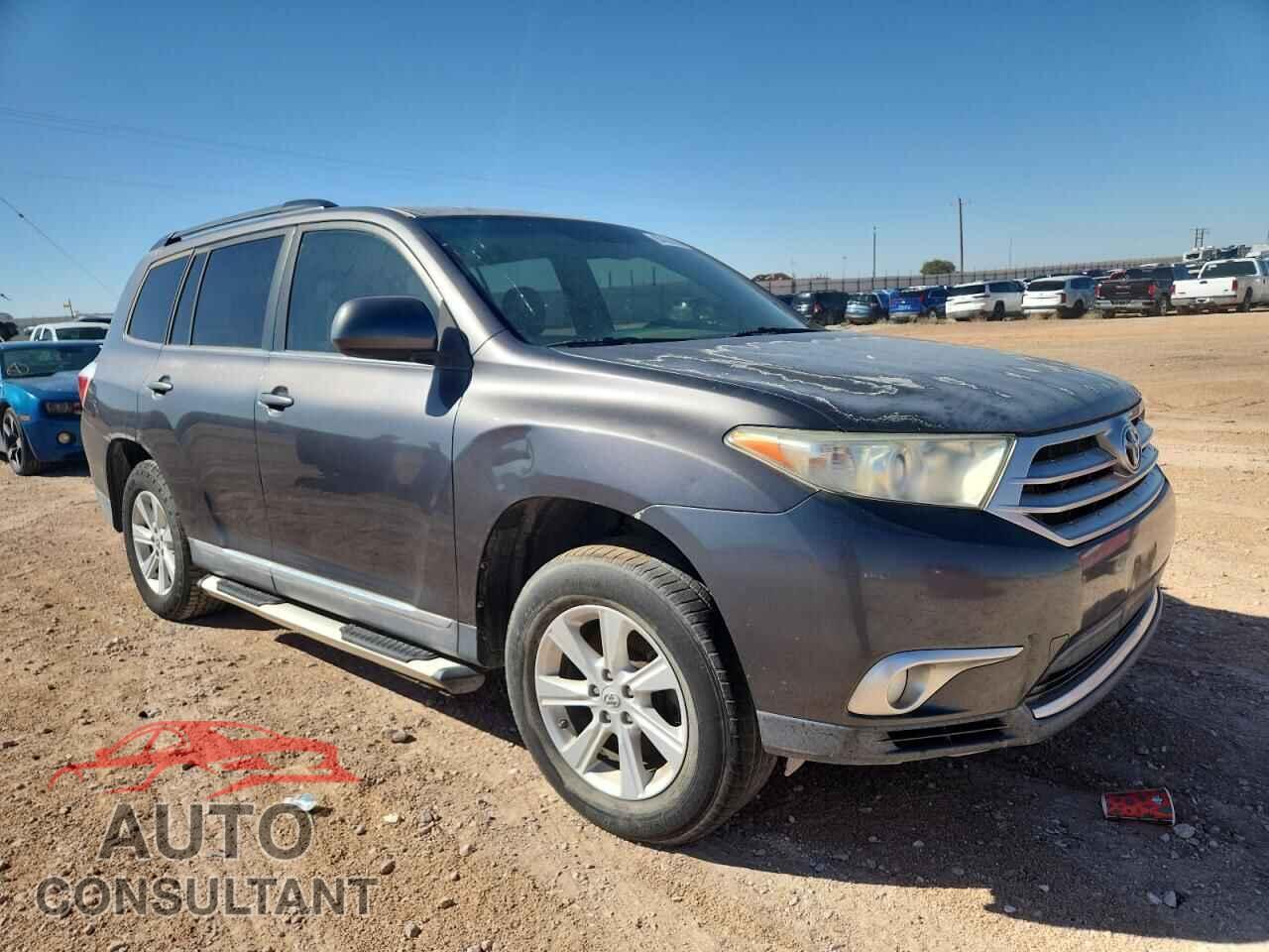 TOYOTA HIGHLANDER 2013 - 5TDZK3EH8DS090776