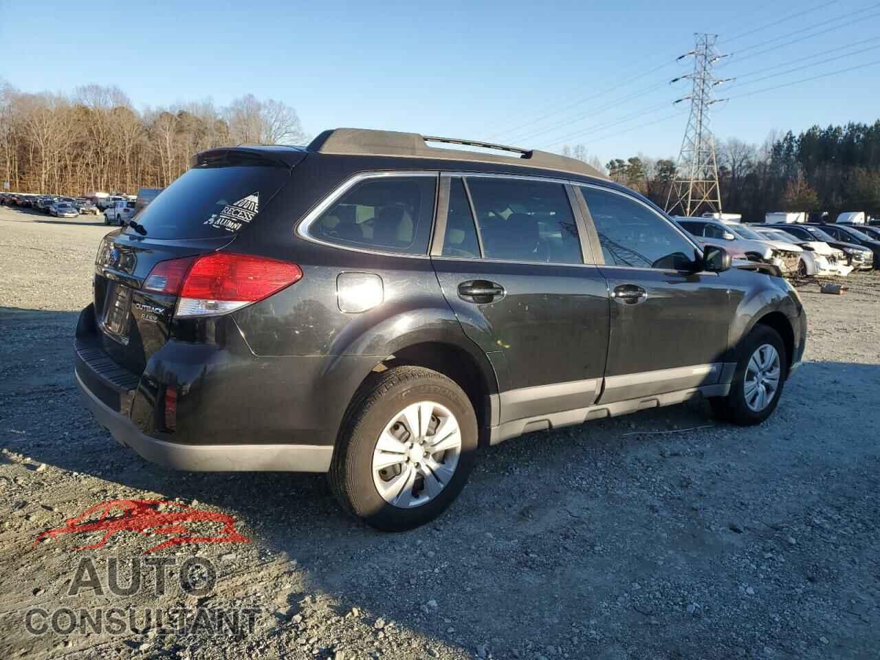 SUBARU OUTBACK 2011 - 4S4BRBAC1B3317107