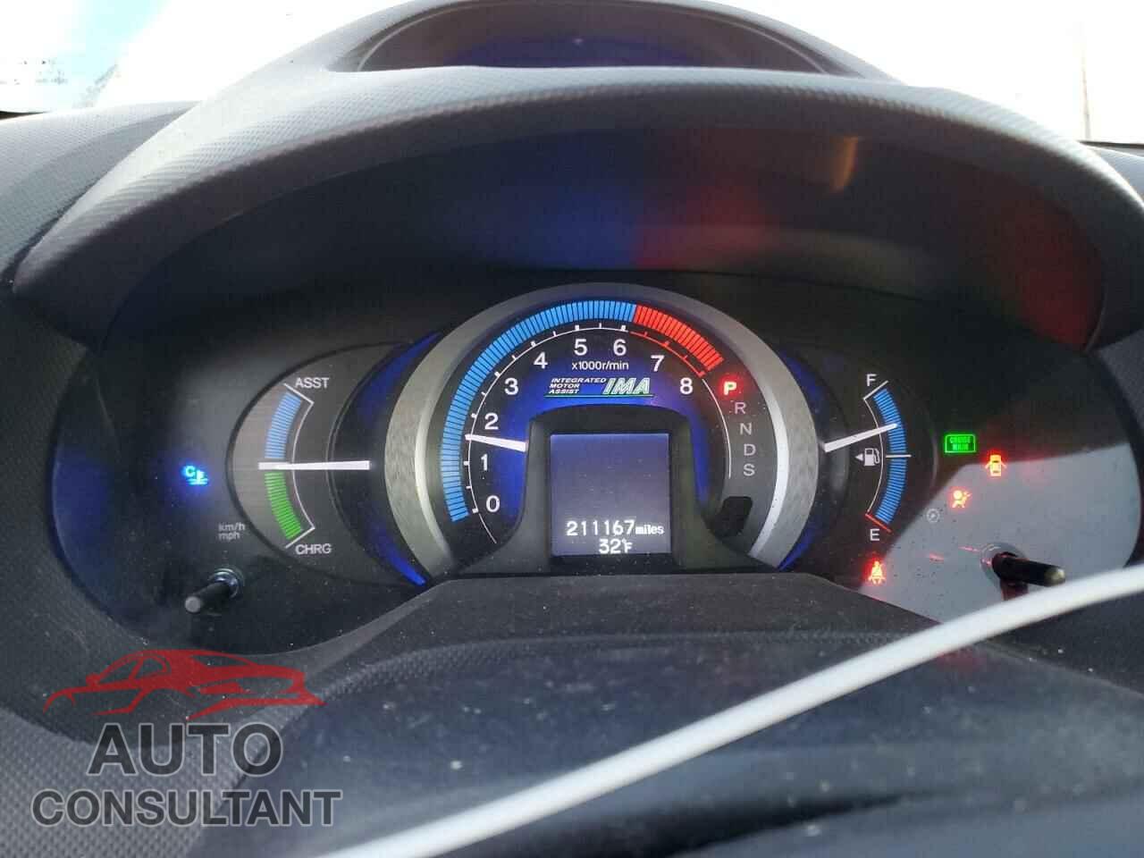 HONDA INSIGHT 2010 - JHMZE2H71AS032160