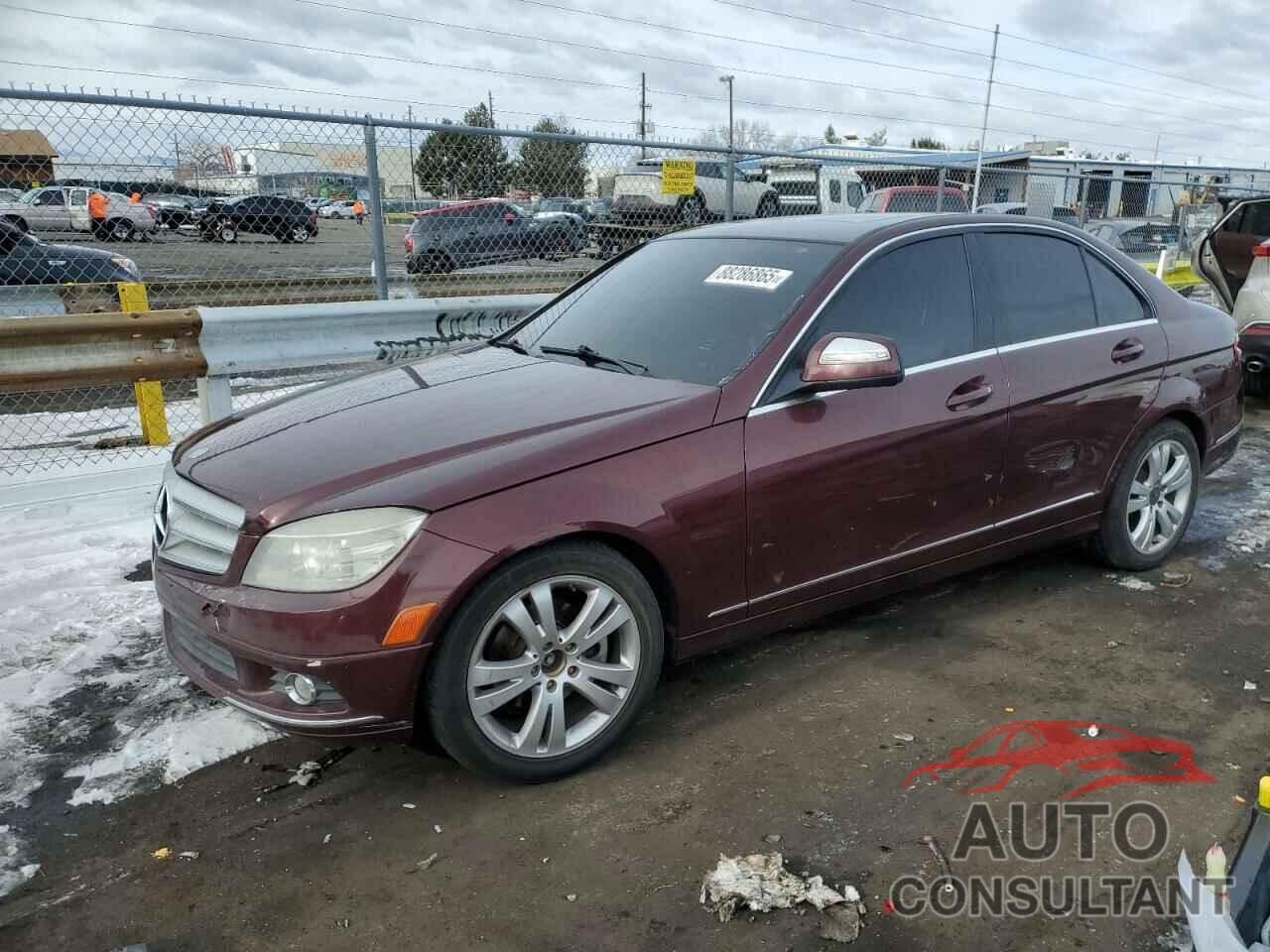 MERCEDES-BENZ C-CLASS 2009 - WDDGF81X49F242748