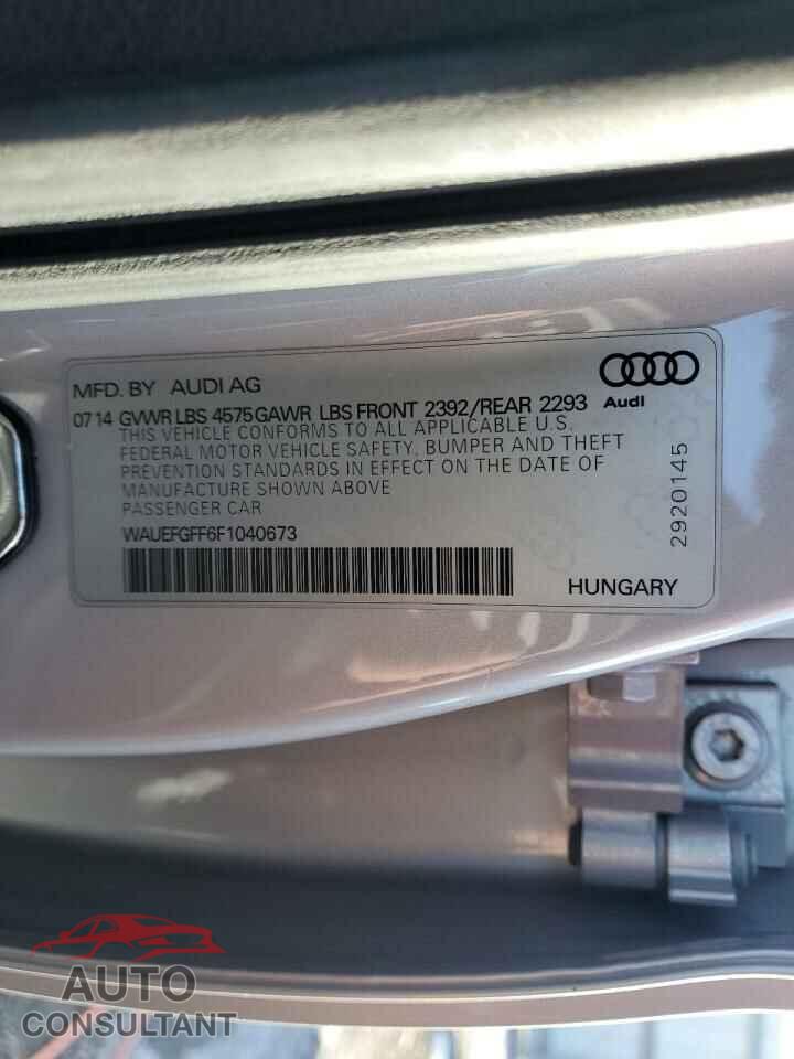 AUDI A3 2015 - WAUEFGFF6F1040673